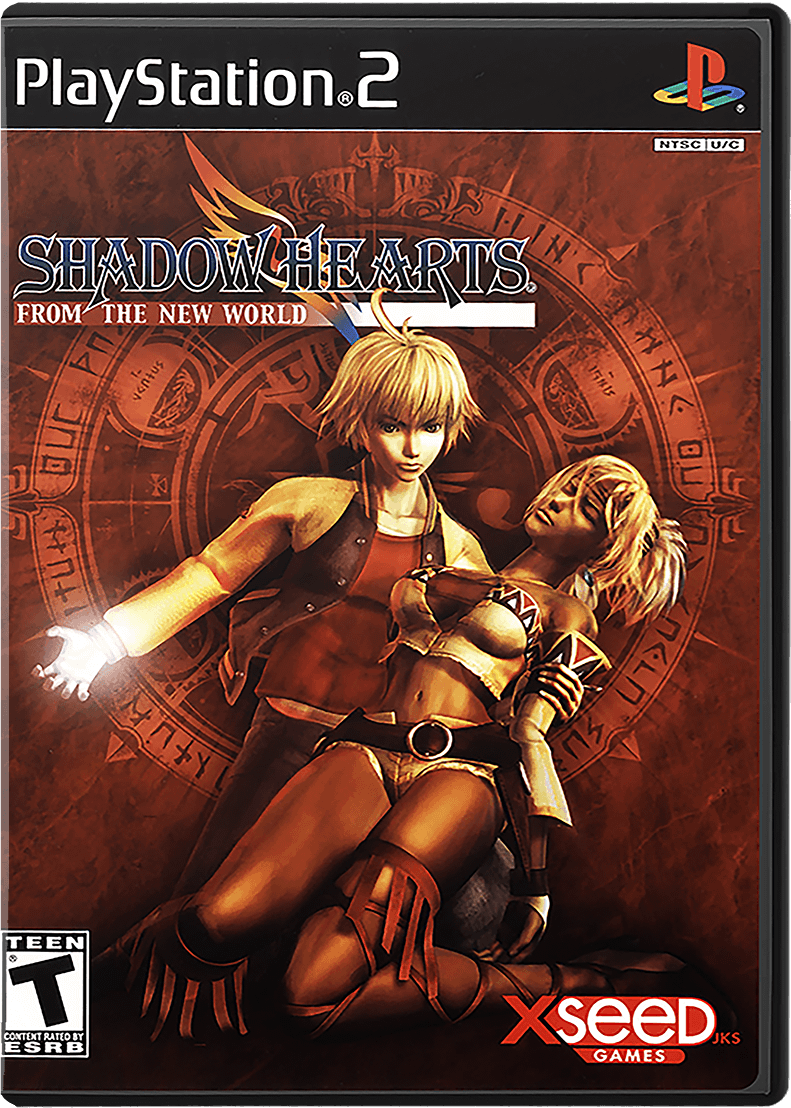 Shadow Hearts From the New World box art for Playstation 2